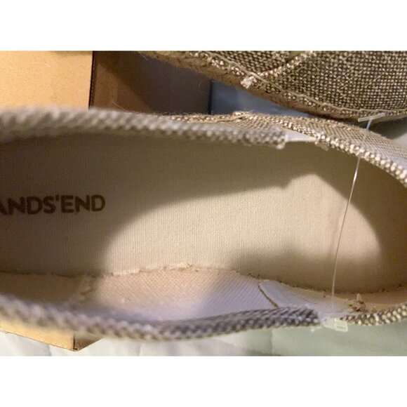 Lands End Shoes/Espadrille Comfort Slip on Flat Shoe Size 7 - Picture 5 of 10